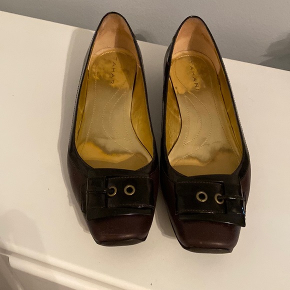 Tahari Shoes - Brown Tahiti dress flats. Good used condition. Good shoe. Nice for work
